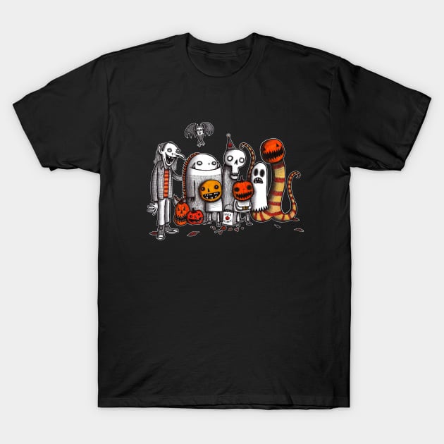 Trick or Treat Troop T-Shirt by The Ghost In You